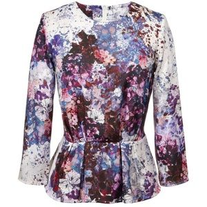 H&M Multicolor Floral Blouse
